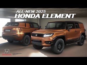 ALL NEW 2025 HONDA ELEMENT REVEALED? REDESIGN | Digimods DESIGN |