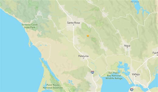 3 earthquakes rattled Sonoma County on Sunday