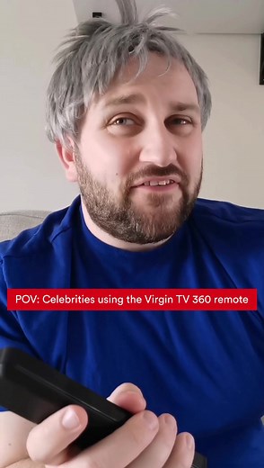 Say it, see it (no matter who’s talking) with the Virgin TV 360 remote