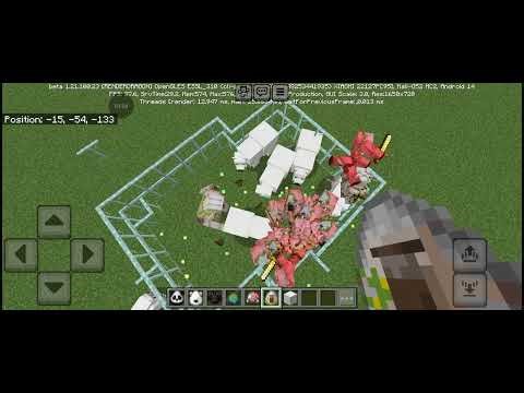 Iron golem vs 100 zombie ,piglins fight.