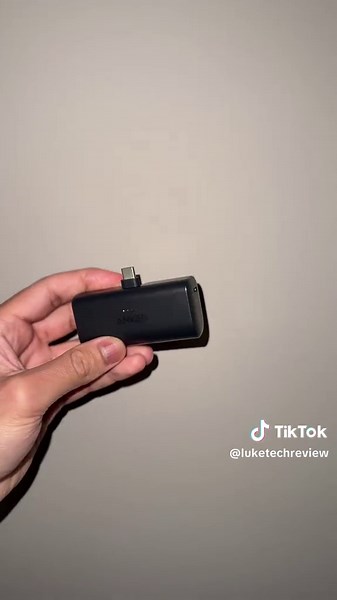 This is the perfect compact powerbank to take on your travels #tiktokshop #anker #powerbank