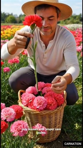 Carnation Flower Farming 🌸 | High Profit Floriculture Business