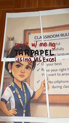 Cómo imprimir TARPAPEL en MS Excel