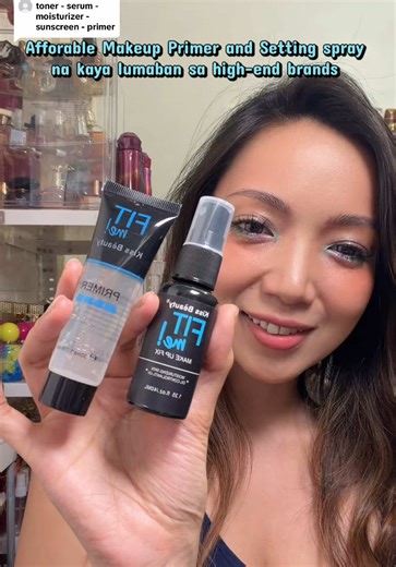 Affordable Makeup Primer and Setting Spray Duo