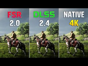FSR 2.0 vs DLSS vs native 4K in RDR2