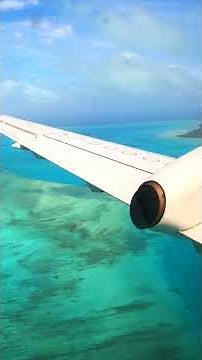 Aitutaki - Cook Islands flight to paradise with Air Rarotonga