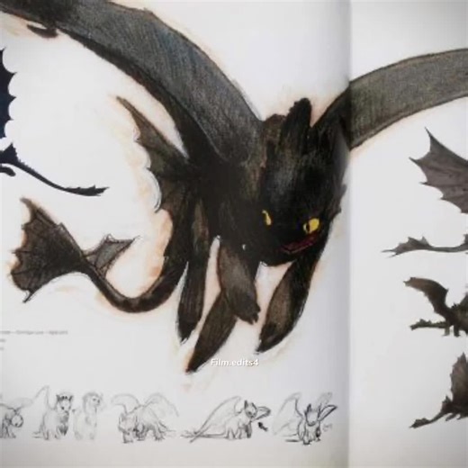 From Concept Art to Final Design: Exploring HTTYD Dragons