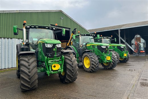 Impressive range of modern farm machinery on offer at Shropshire arable farm dispersal sale