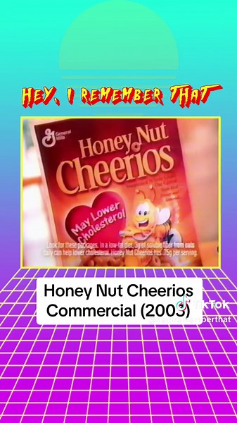 Do you remember this 2003 Honey Nut Cheerios commercial? #fyp #heyirememberthat #memoryunlocked #2000s #00scommercial #honeynutcheerios #cerealcommercial