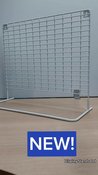 Now available in White! Popular counter mesh stand for crafts, accessories, jewellery and more! #fyp #displaystands #shopfittings #popupshop #shopdisplay #hampshireuk #counterstanding #keyrings #smallbusinesstiktok