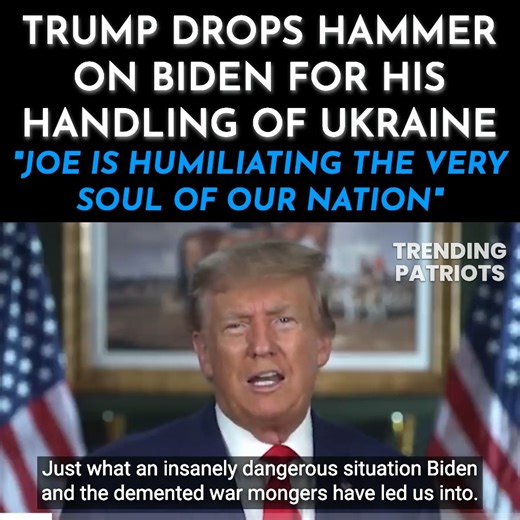 Trump delivers a hard-hitting reality check on Biden's ruinous reign. This is a MUST watch! 🇺🇸 | Trending Patriots