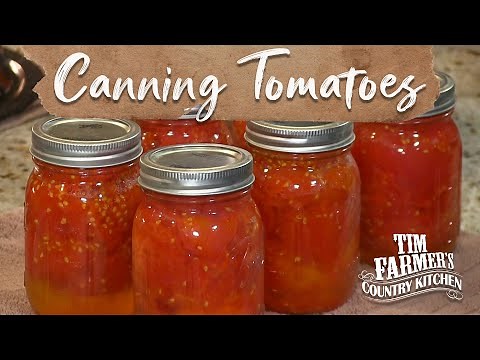 CANNING TOMATOES | How-To Can Whole/Halved/Quartered Tomatoes