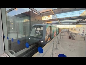 Gatwick Airport Shuttle Transit - A Driver’s Eye View from its Driverless Train (2025)