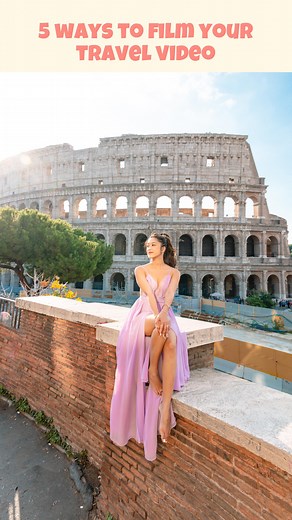 Photo/Video Filters & Content Tips on Instagram: "5 easy ways to create a travel video by yourself 💕 🎥 Video edited with our Aesthetic Video Filters. Get yours via 🔗 in our bio 💕 #travel #behindthescenes #phonephotography #mobilephotography #phonecamera #shotoniphone #shotonphone #transition #transitionreels #europe #europetravel #videotips #cameratricks #paris #italia #switzerland"