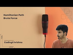 Hamiltonian Path Explained | Brute Force (n!) Approach in Java | Graph Theory