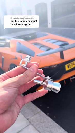 Lamborghini Whistle - An Epic Car Exhaust Whistle
