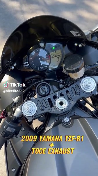 Yamaha YZF-R1 2009 TOCE & AR Exhaust Sound Check