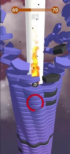 Crazy Stack Ball Skills 😍 | Level 100 Master Run 🎯