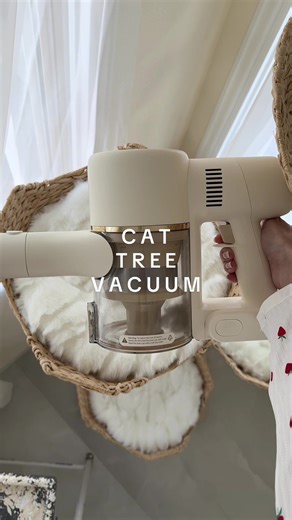 first big clean with my new vacuum!🤍✨ #cleanwithme #cleaningmotivation #catmomlife #cordlessvacuum #housevacuum #cattower #cattree #cleanhouse #creatorsearchinsights #ShopIcons #cozyspaces #aestheticvideos I’ve been so excited to use this Dreametech R10 cordless vacuum! I’ve had my eye on it for awhile and it’s so pretty in person! I did my first deep clean with it on my cat tree. It comes with four different attachments and I used the 3” flat brush for this vacuuming. The suction power was gre