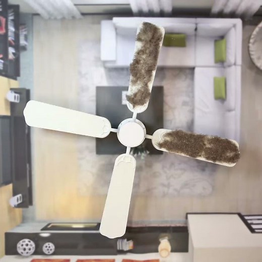 Best Way To Clean Ceiling Fan is With A Pillow Case | Zillow