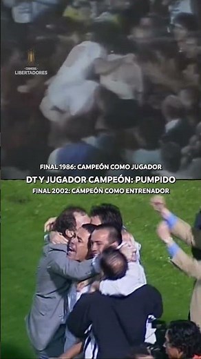 DOS TRIUNFOS HISTÓRICOS EN LA CONMEBOL #LIBERTADORES, UNA CONSTANTE: PUMPIDO 🏆 #GLORIAETERNA