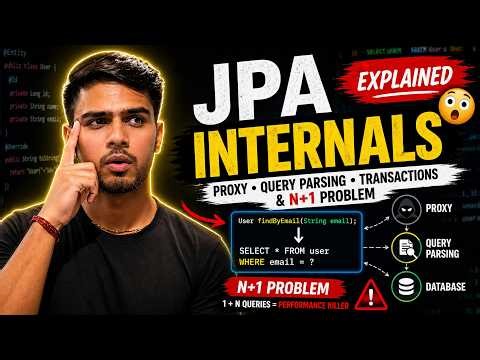 Spring Data JPA Internals Explained | Proxy, Query Parsing, Transactions & Flow