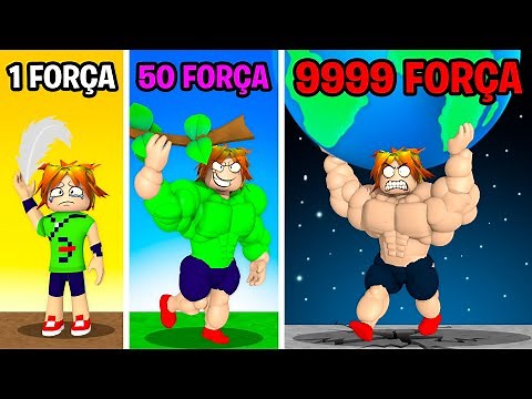 I BECAME SUPER STRONG BY LIFTING WEIGHTS IN Roblox!! (Big Lifting Simulator)
