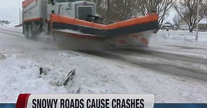 Winter weather causes a mess on I-84