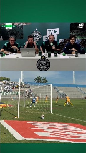 O react da nossa equipe #TVCoxa no primeiro gol marcado pelo Sebas Gómez contra o Amazonas.