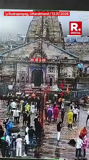Kedarnath Highway Blocked: Heavy Rain Triggers Massive Landslide; Char Dham Yatra Halted