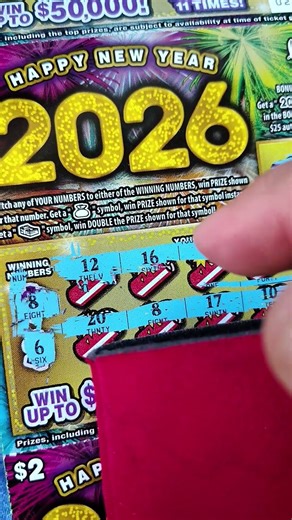 cracking the scratch off code.