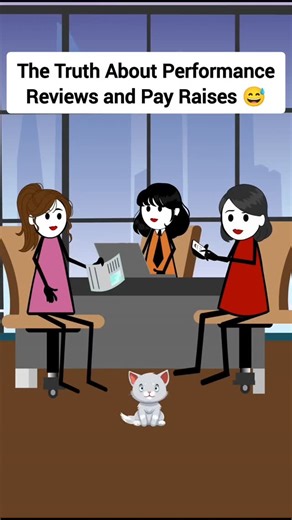Animation Media | The Truth About Performance Reviews and Pay Raises. #therealveronika #animationmedia #WorkplaceDrama #CorporateLife #PayRaise... | Instagram