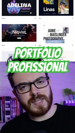 Crie seu PORTFÓLIO PROFISSIONAL 🎨 #hostingerbrasil