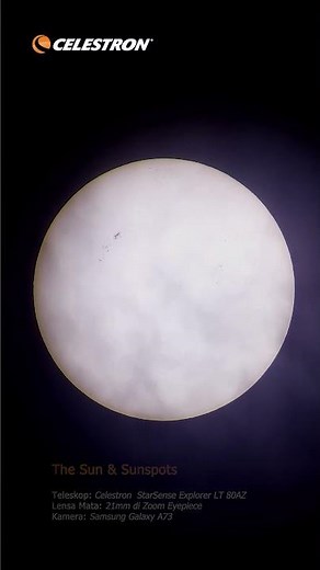 Solar with Celestron StarSense Explorer LT 80AZ