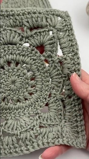 The Only Crochet Square You’ll Ever Need: Willow Granny Square Tutorial. #crochet #grannysquare