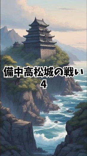 「4分で分かる! 備中高松城の戦い」 使用音声●音読さん●効果音ラボ使用画像●いらすとや●GoogleEarth●Canva 生成画像 #羽柴秀吉 #清水宗治 #必中高松城