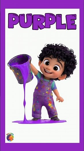 spell the colour purple #staylittlechannel #learning #spelling