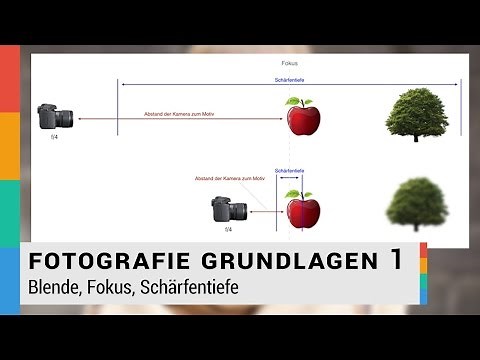 Blende, Fokus, Schärfentiefe einfach erklärt - Fotografie Grundlagen 1 - HD