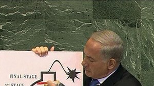Netanyahu and the 2012 cartoon bomb