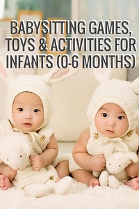 Babysitting Games, Toys and Activities for Infants (0-6 Months) Checklist