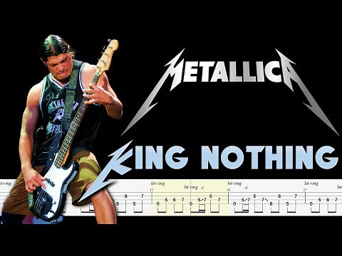 Metallica - King Nothing (Bass tabs + Notation) By ‪@ChamisBass‬ #metallica #chamisbass