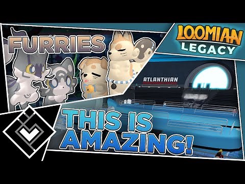 Finally Exploring Atlanthian City! | Loomian Legacy - Roblox