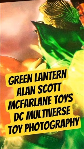 Green Lantern Alan Scott | McFarlane Toys DC Multiverse | Cinematic Toy Photography