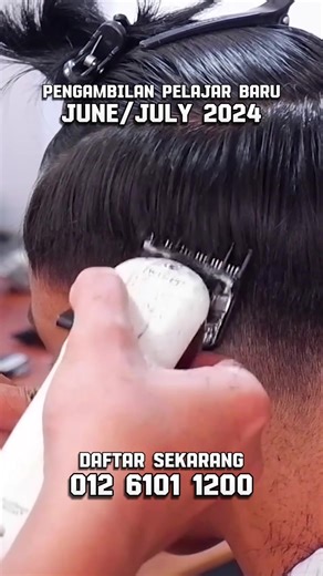 JUNE / JULY INTAKE IS AVAILABLE NOW TRIM N SHAVE BARBER ACADEMY CALL US AT -0126101200 ##ModernBarbering #viralvideo #dataranmentari #fyp #BarberTrainingProgram #BarberingClass #BarberTrainingProgram #Barbering #BarberAcademy #BarberEducation #studenttestimonials #LearnToBarber