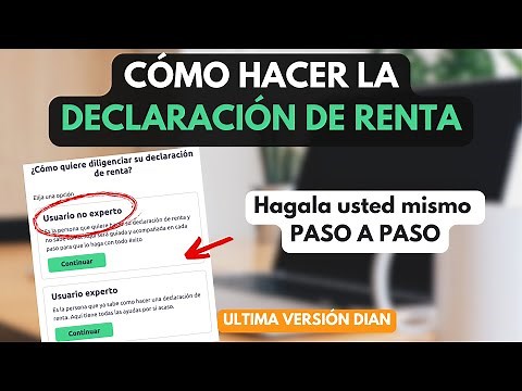Como hacer MI DECLARACIÓN DE RENTA 2024 -2025 Colombia PASO A PASO | Ultima versión DIAN actualizada