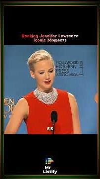 Ranking Jennifer Lawrence’s most unforgettable Moments!! #jenniferlawrence #ranking