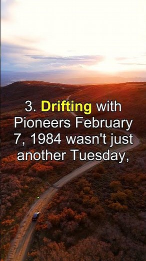 The First “Jetpack” Spacewalk | STS-41B’s Daring EVA