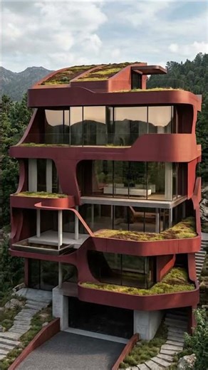 AI Builds a $5M Luxury Mountain House 😱🔥 | Future Home Design