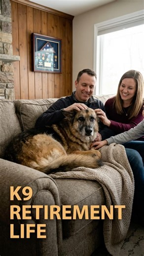 What Happens to Retired K9 Heroes? Adoption, Care & Lasting Bonds Revealed 🐕‍🦺❤️ #k9 #dogknowledge