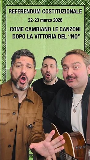 HOW SONGS CHANGE AFTER THE "NO" VICTORY! #referendum #comedy #parody